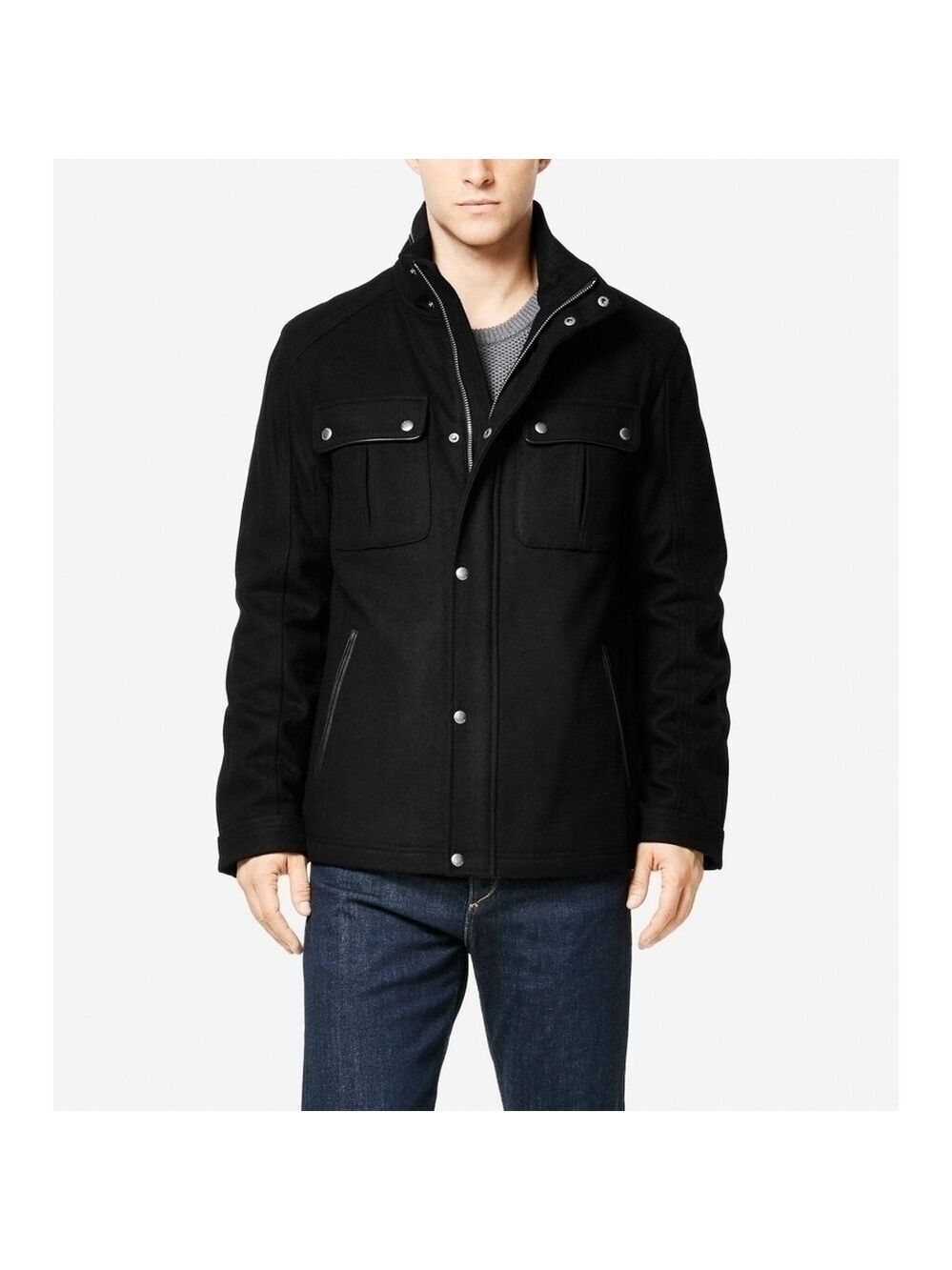 Cole Haan Signature Wool Blend Coat